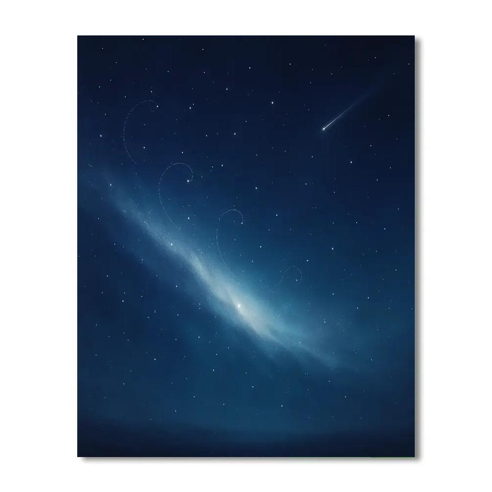 Inspire Nebula Whispers Inspire Paint by numbers art