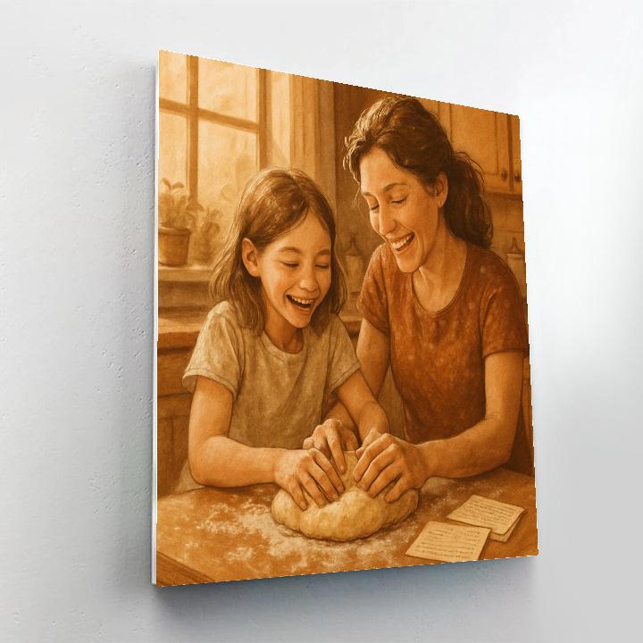 Kitchen Baking Legacy Number painting