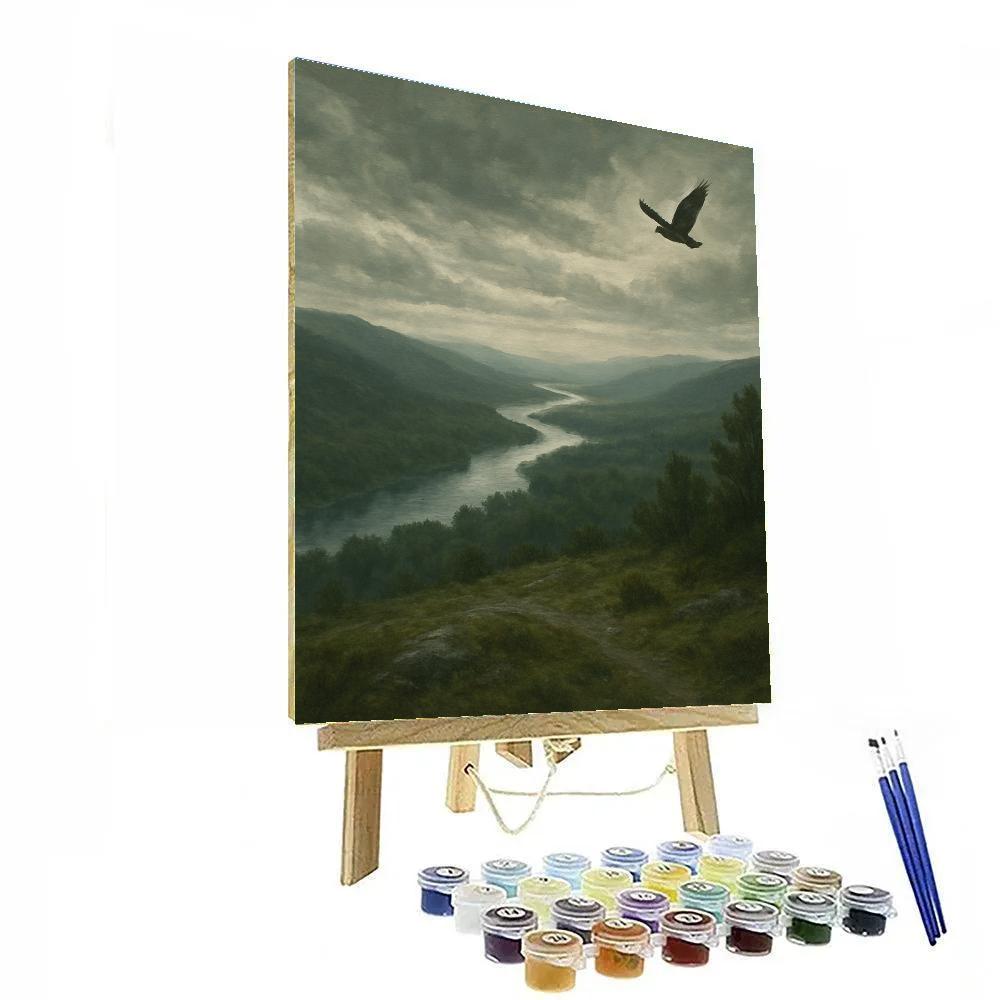 Landscape Horizon Echo Landscape Painting by numbers kit