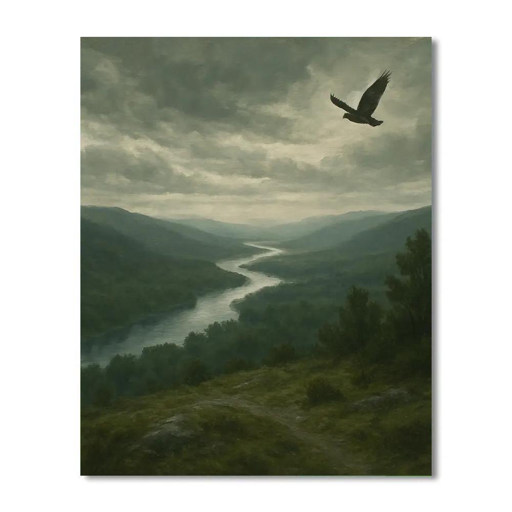 Landscape Horizon Echo Landscape Painting by numbers kit