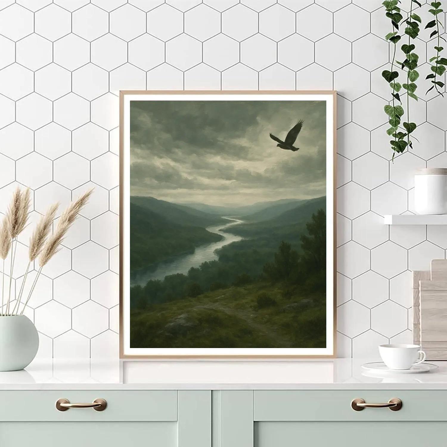 Landscape Horizon Echo Landscape Painting by numbers kit