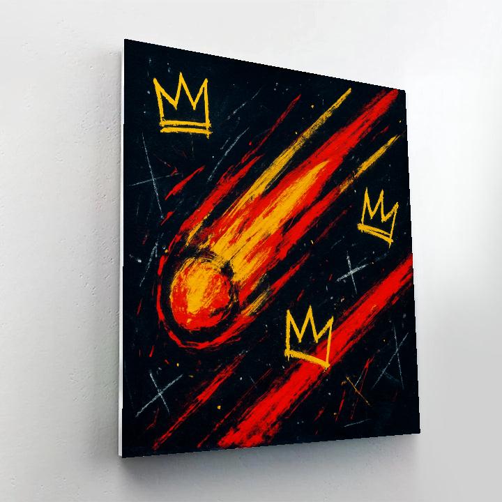 Basquiat Meteor Jive Basquiat DIY paint by numbers