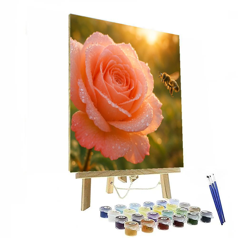 Flower Dawn Petal Surge Flower paint by color