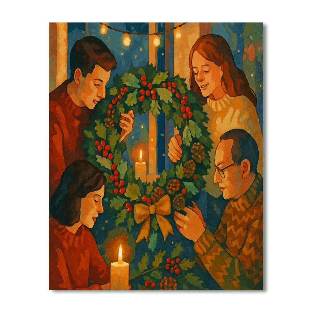 Twilight Wreathmakers painting number kit