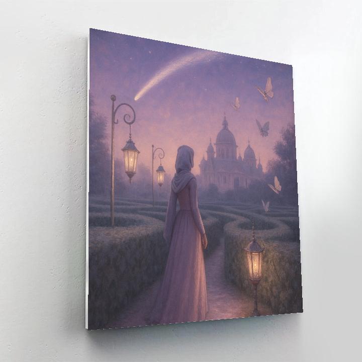 Princess Starlit Garden Princess Paint by numbers art