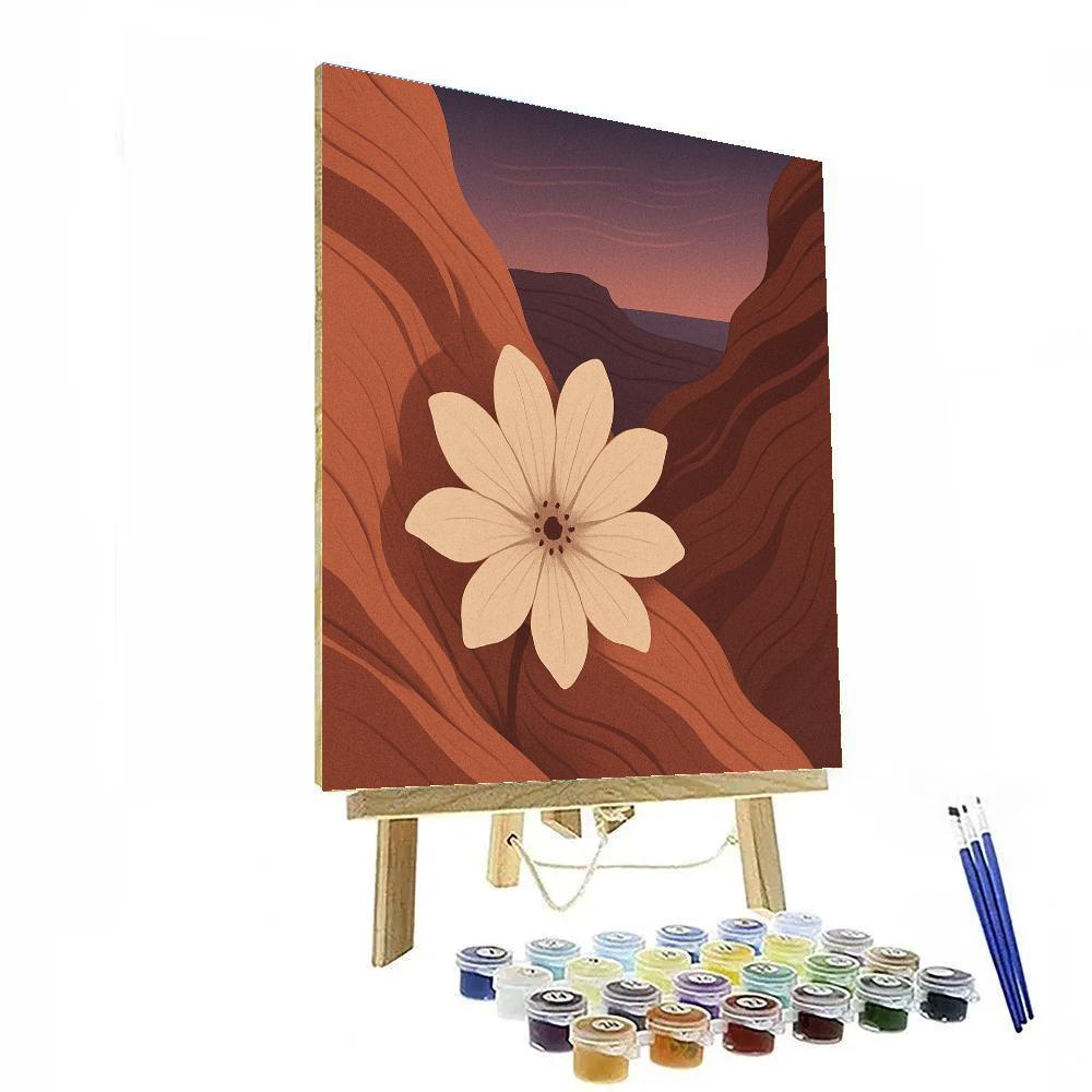 Georgia OKeeffe Desert Bloom Georgia OKeeffe paint by color