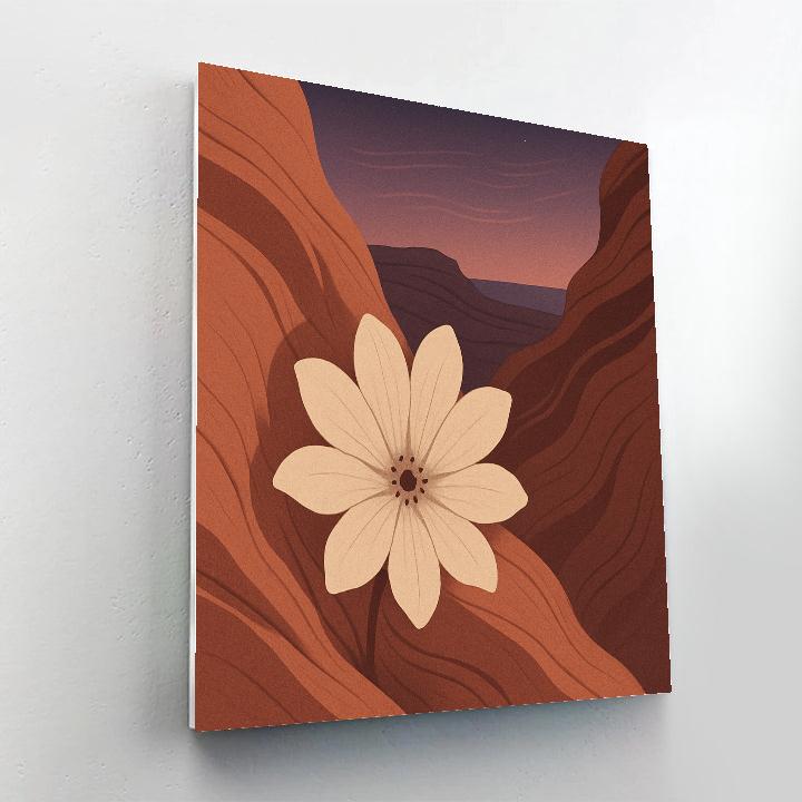 Georgia OKeeffe Desert Bloom Georgia OKeeffe paint by color