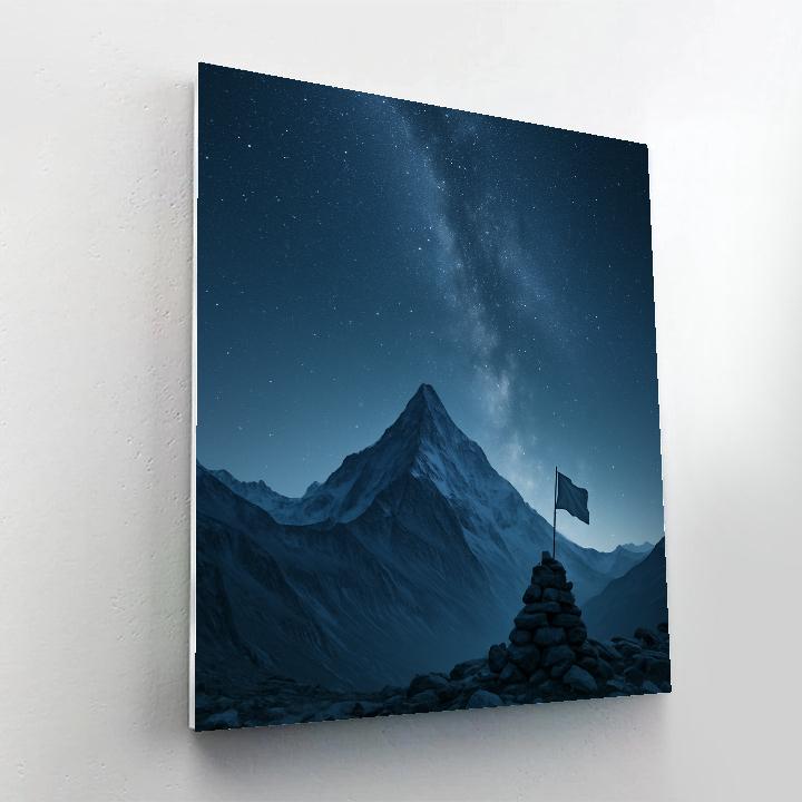 Mountain Starborne Ridge Mountain Painting by numbers kit