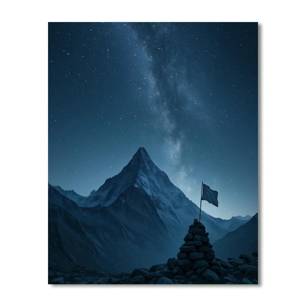 Mountain Starborne Ridge Mountain Painting by numbers kit