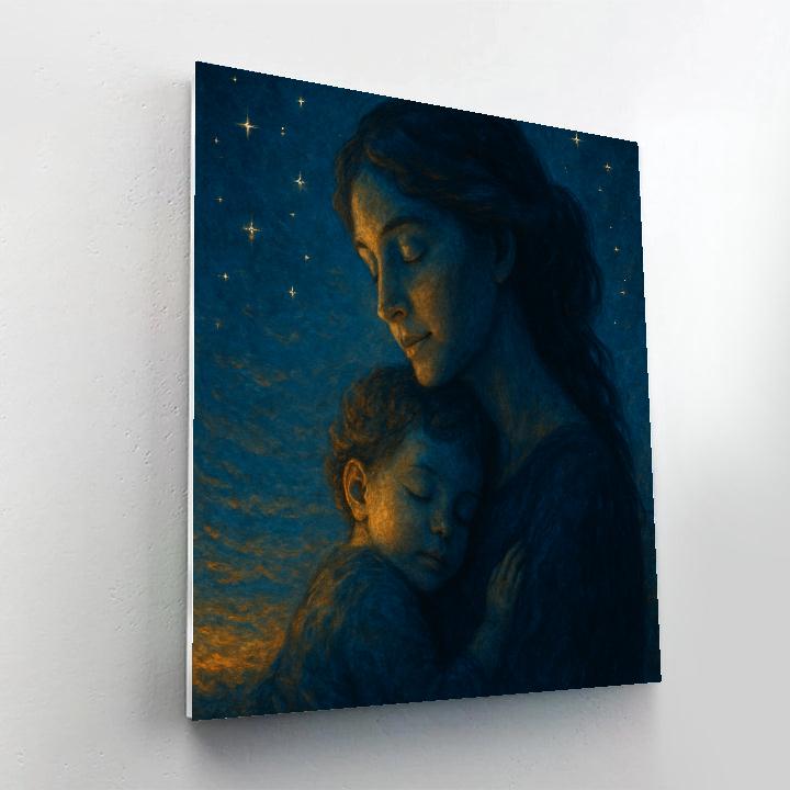 Warm Evening Embrace At Twilight paint by number