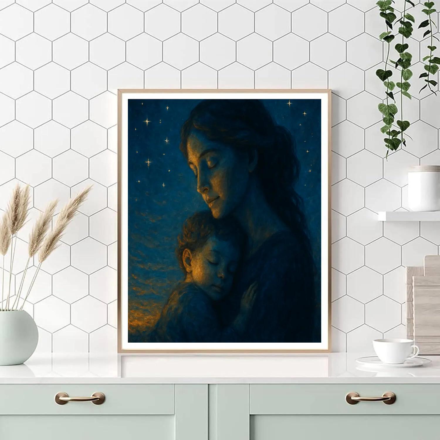 Warm Evening Embrace At Twilight paint by number