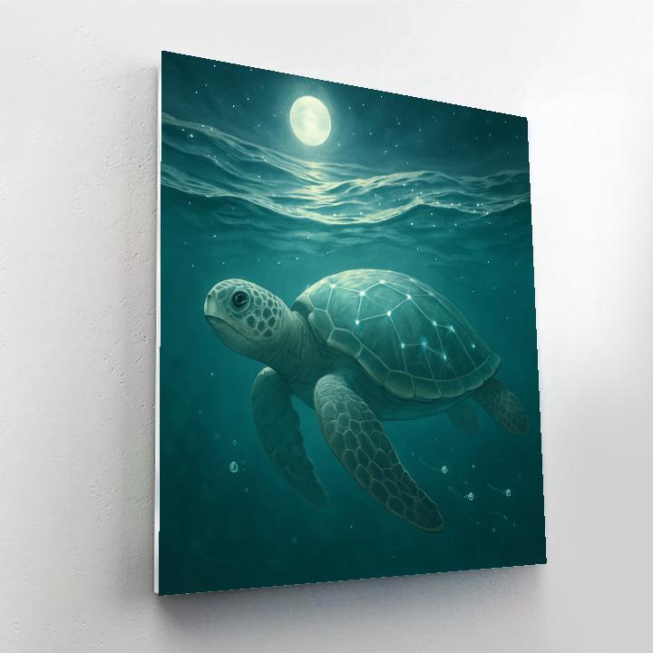 Turtle Tidal Star Drift Turtle paint by color