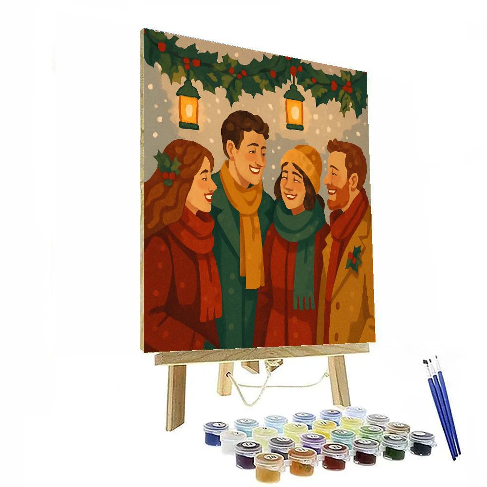 Midwinter Mingle Paint by numbers kits