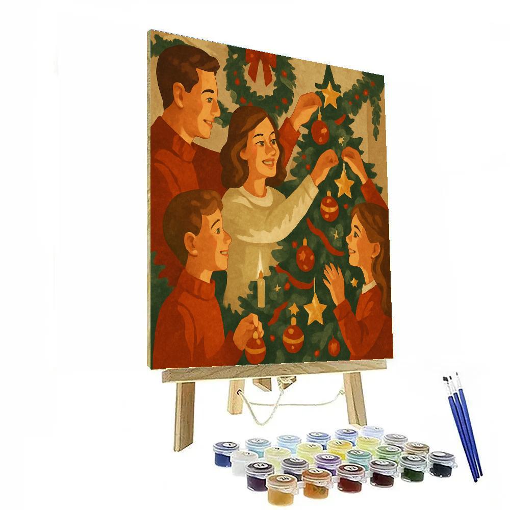 Ornaments And Wishes paint by color