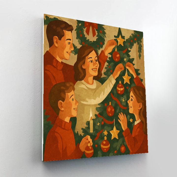 Ornaments And Wishes paint by color