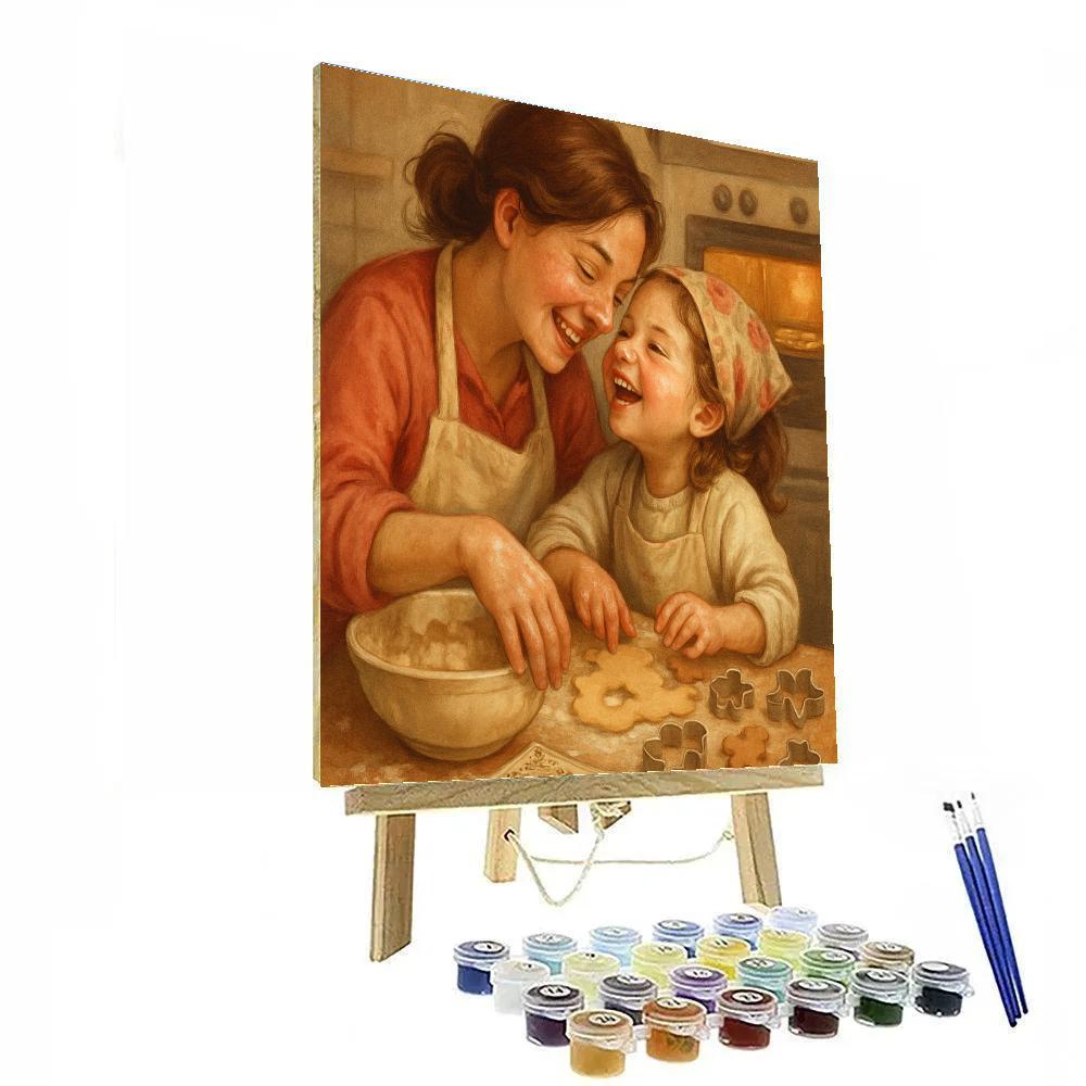 Baking Memories Flour Kiss paint by number