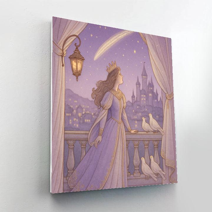 Princess Star Court Paint by numbers kits