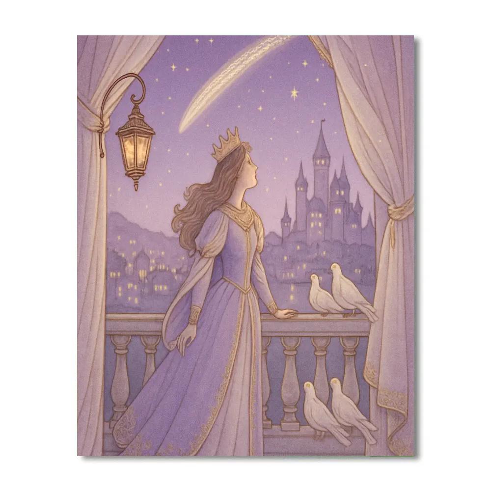 Princess Star Court Paint by numbers kits
