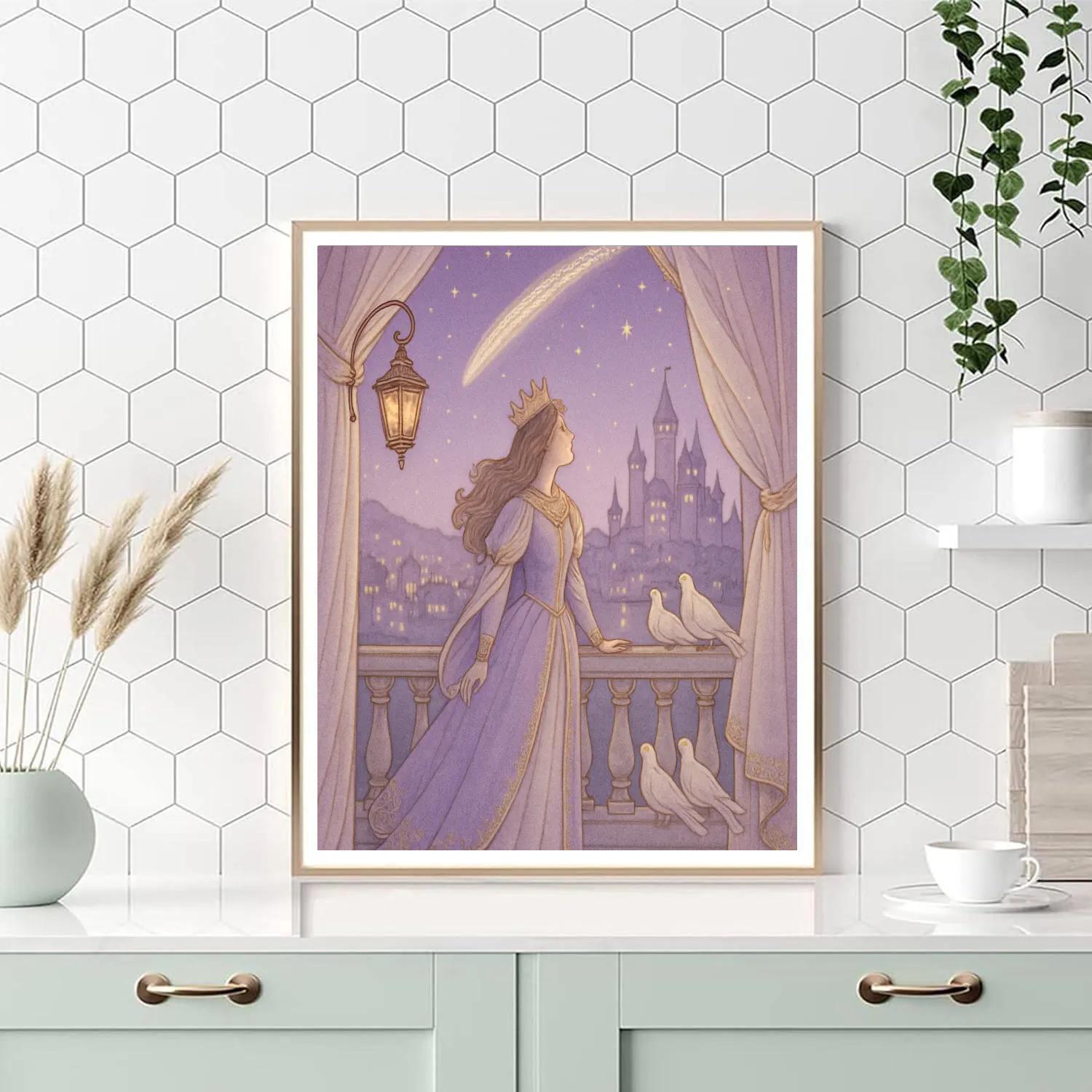 Princess Star Court Paint by numbers kits