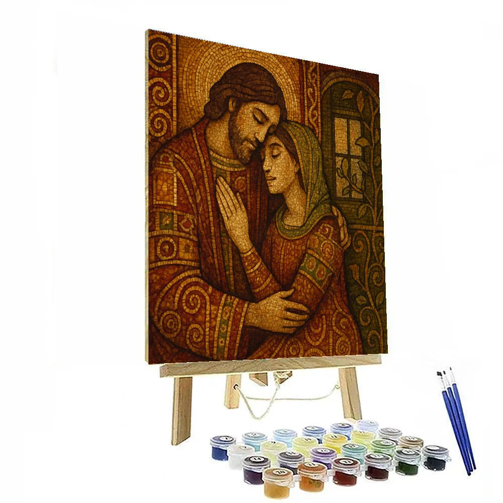 Gustav Gilded Whispers Painting by numbers kit