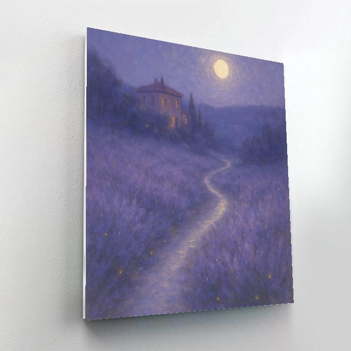 Tuscany Lavender Moonpath Paint by numbers art