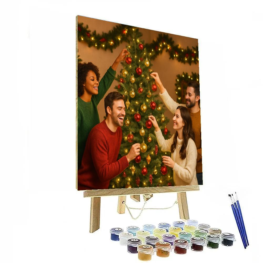 Ornament Adorned Joy Paint by numbers kits