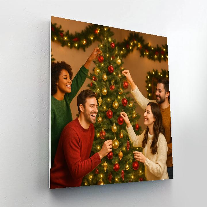 Ornament Adorned Joy Paint by numbers kits