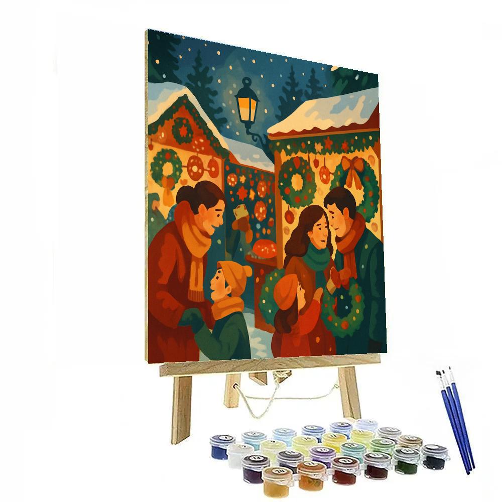 Twinkle Market Stroll paint by numbers