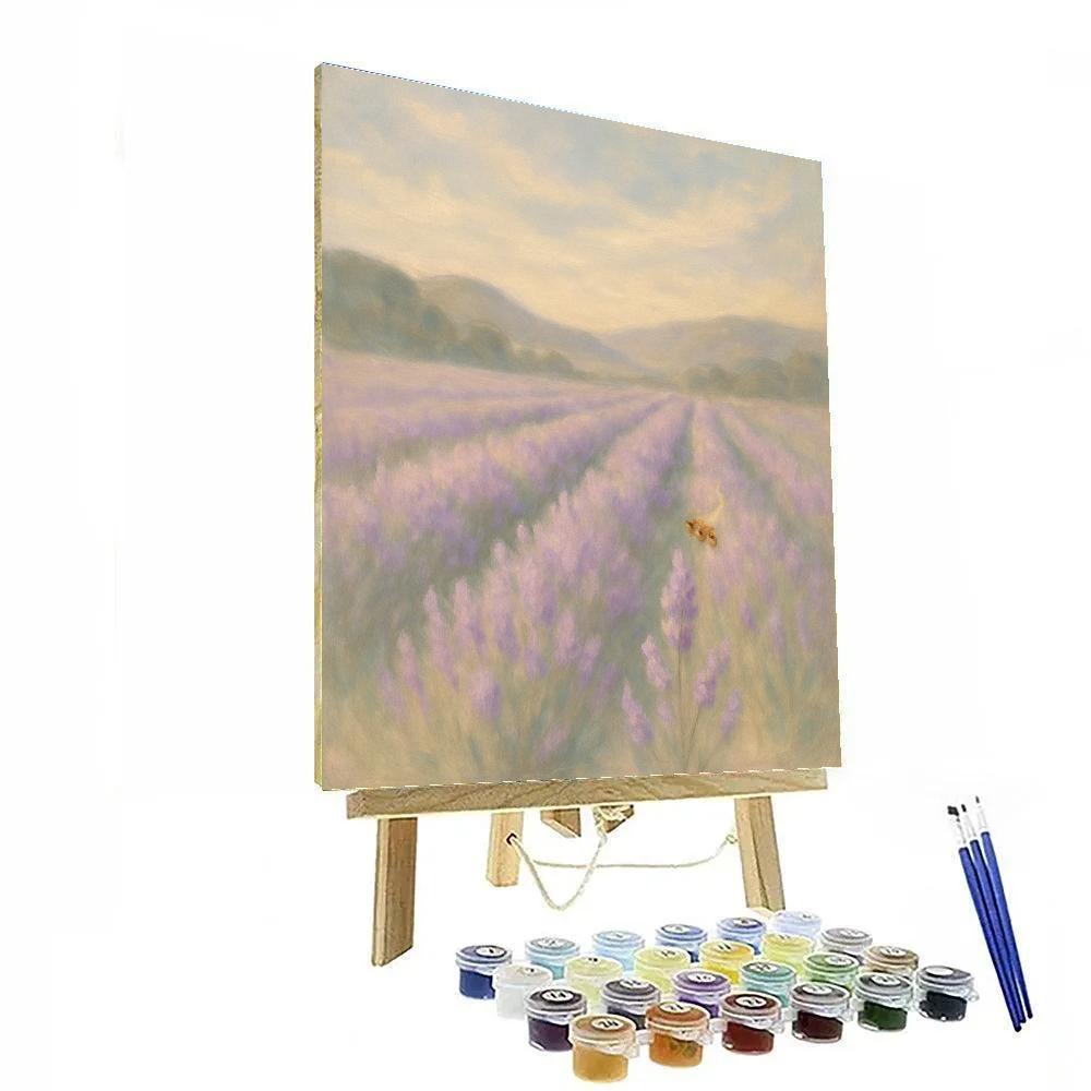 Lavender Valley Breeze Painting by numbers kit