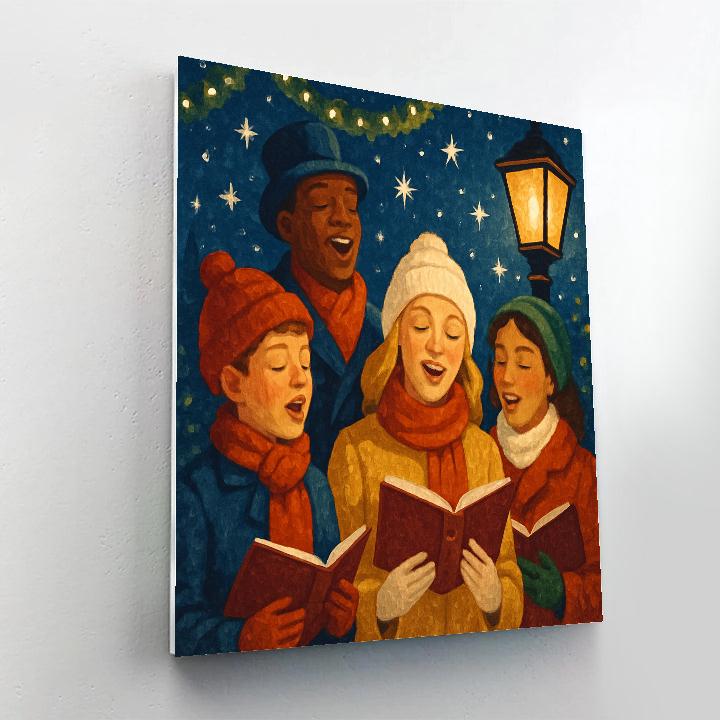Starlit Carol Ensemble Paint by numbers art