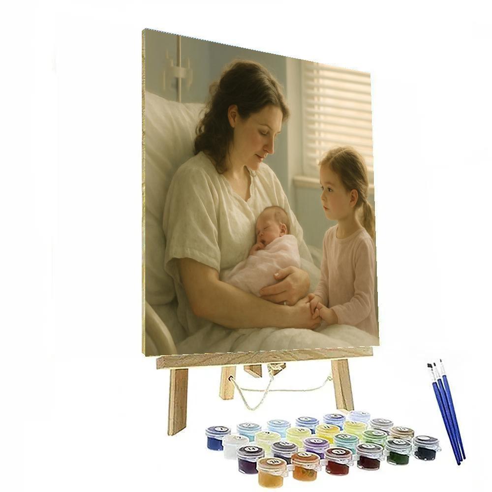 Hospital Recovery Handhold Number painting