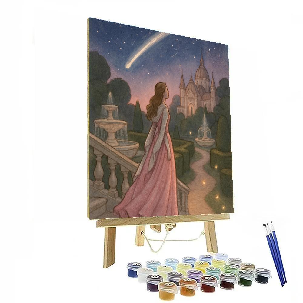 Princess Starcourt Garden paint by numbers