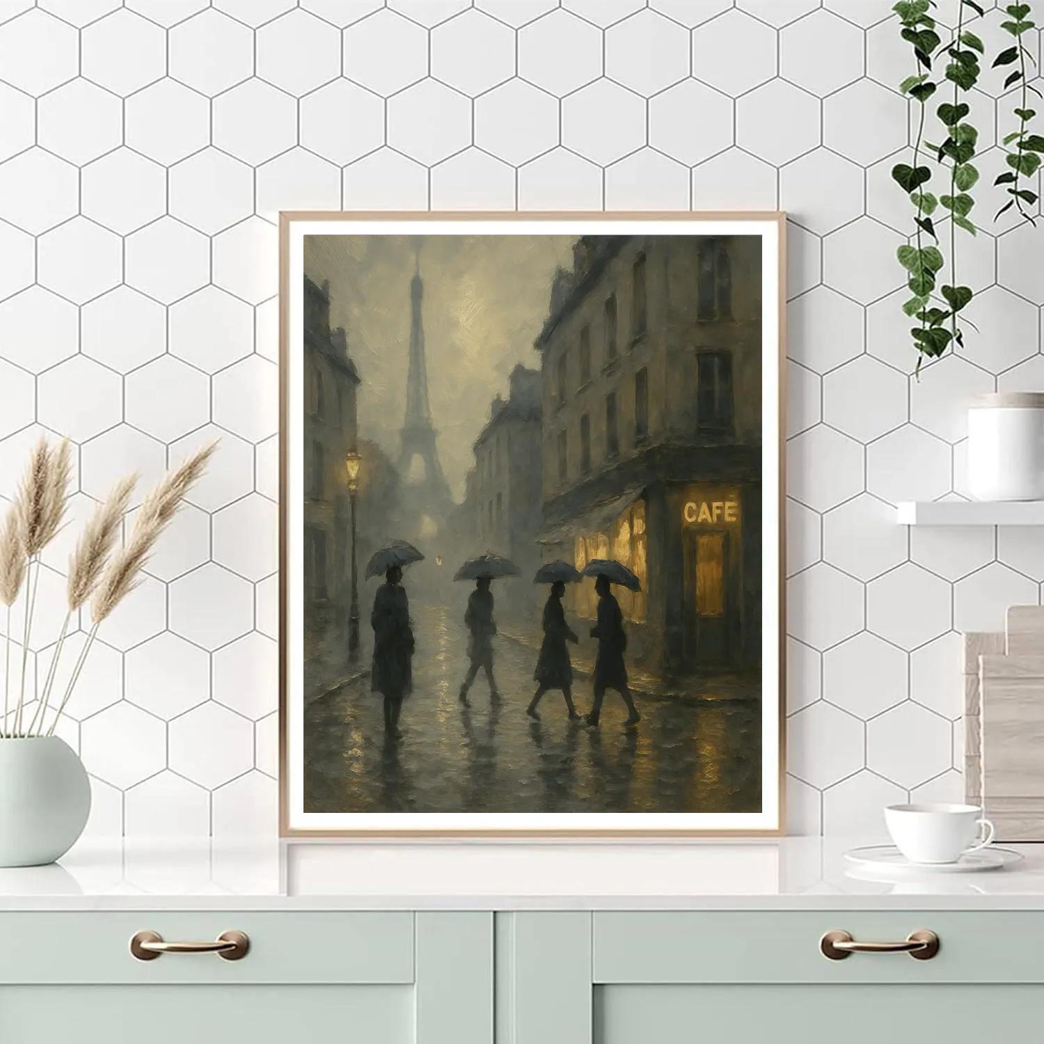 Paris Rain And Reverie Painting by numbers kit