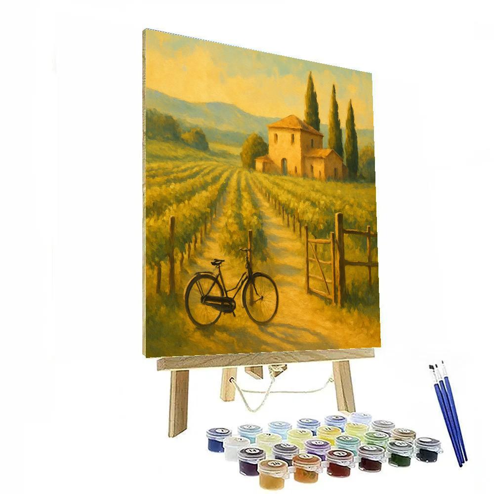 Tuscany Golden Vinescape Paint by numbers kits