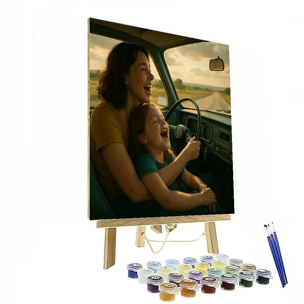 Road Trip Sing Along Painting by numbers kit