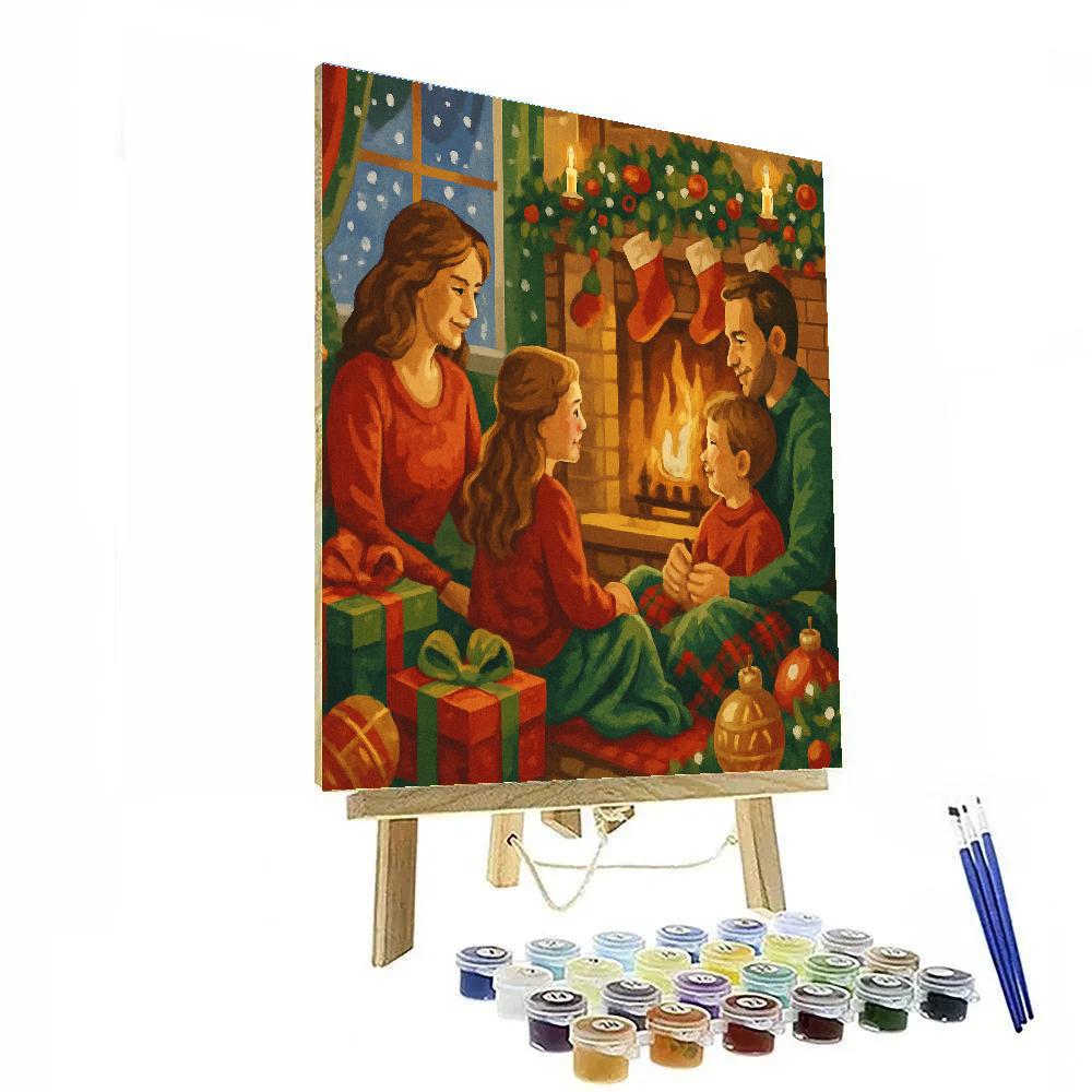 Christmas Eve Magic paint by number