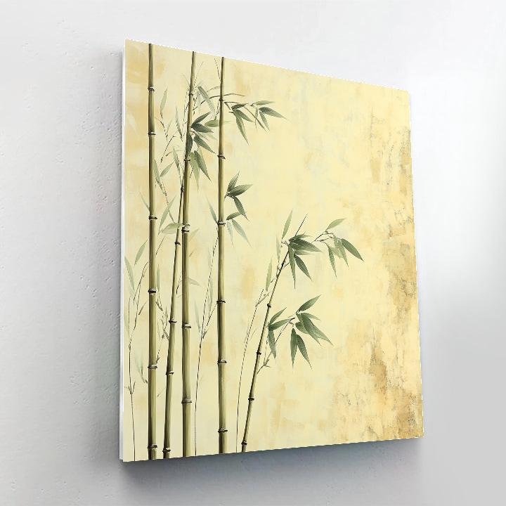 Zhao Mengfu Inspired Ancient Bamboo Melody Paint by numbers art