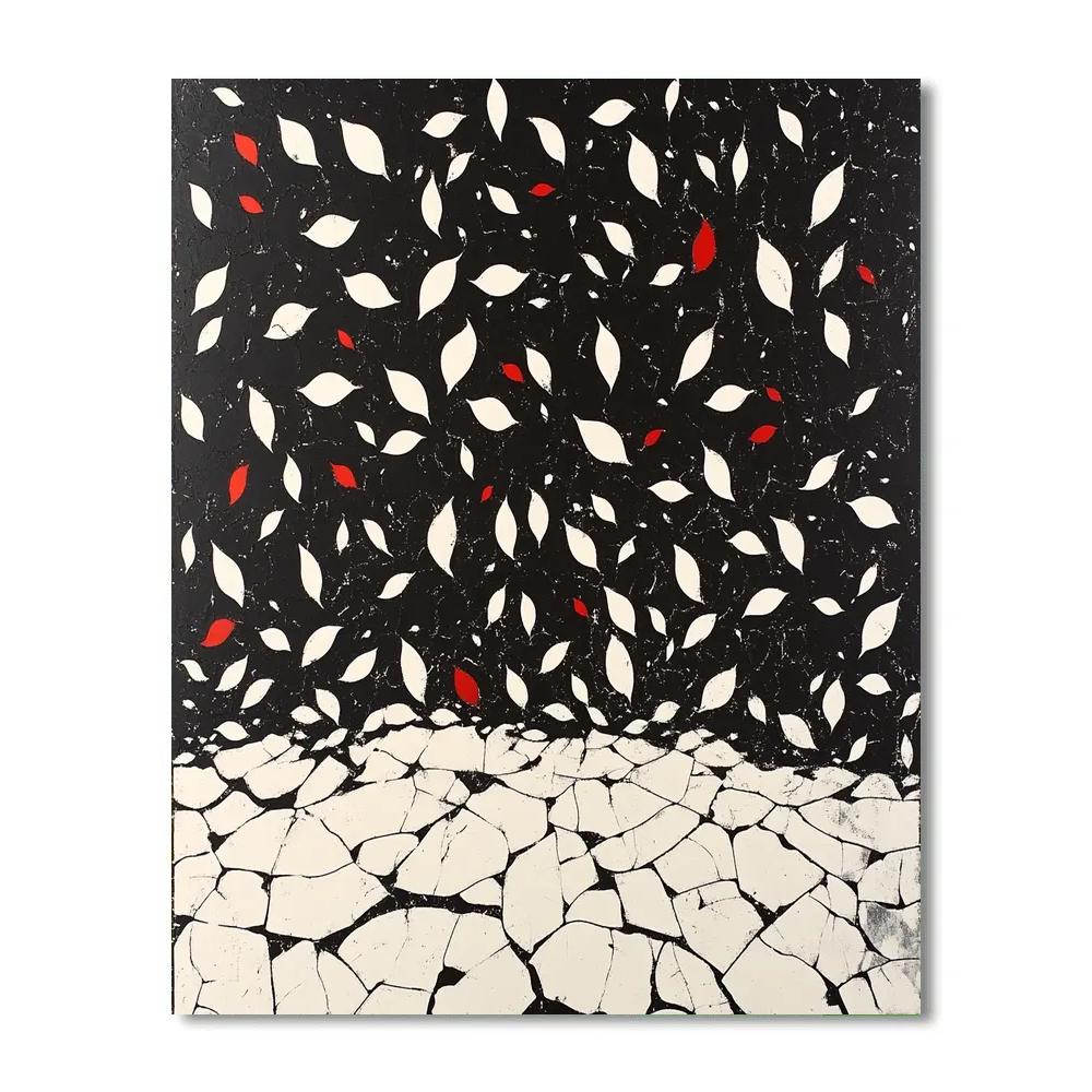 Banksy Inspired Vanishing Eden DIY paint by numbers