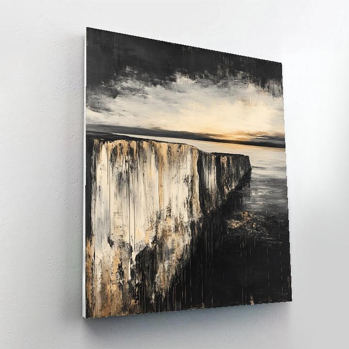 Francisco Goya Inspired Ashen Cliff With Ominous Horizon Painting by numbers kit