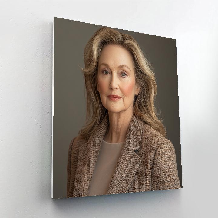 Meryl Streep: The Chameleon’s Quiet Constellation painting number kit