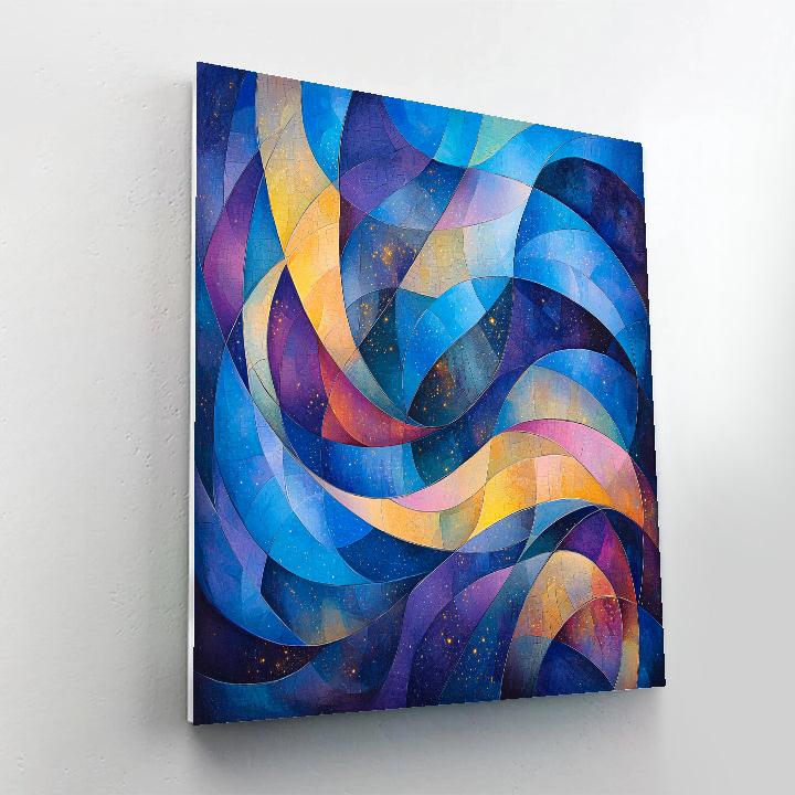 Paul Klee Inspired Dreamy Cosmic Dance Paint by numbers kits