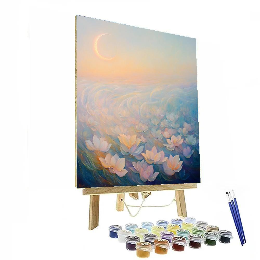 Edgar Degas Inspired Lunar Bloom Paint by numbers kits