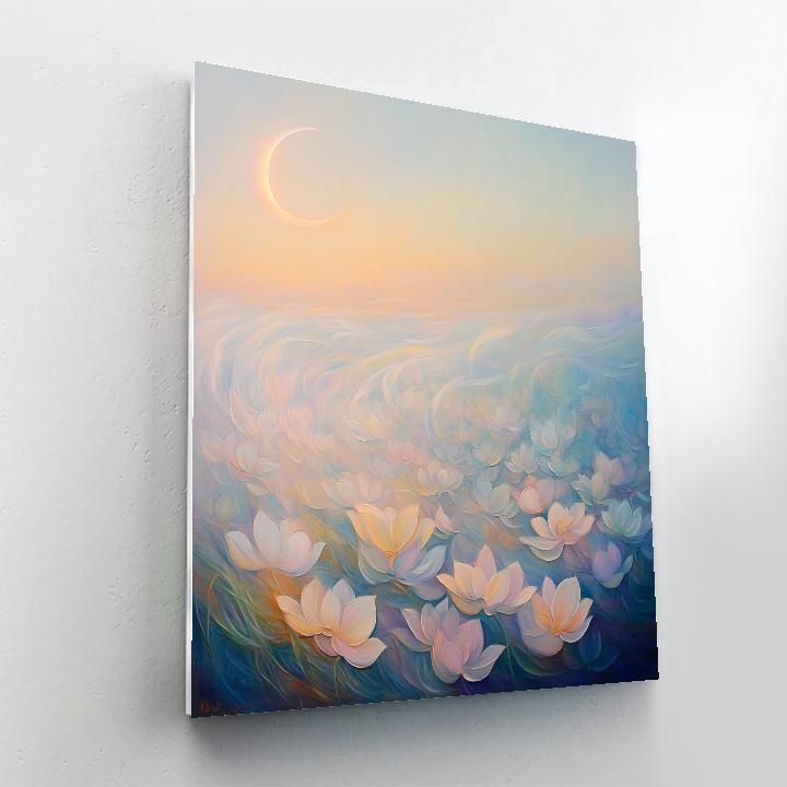 Edgar Degas Inspired Lunar Bloom Paint by numbers kits