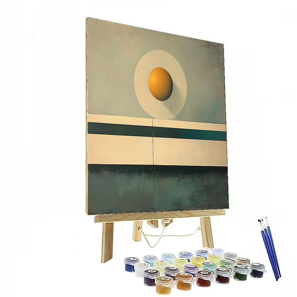 Kazimir Malevich Inspired Silence Of Forms Paint by numbers kits