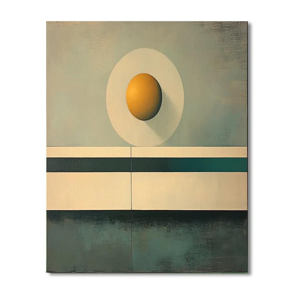 Kazimir Malevich Inspired Silence Of Forms Paint by numbers kits