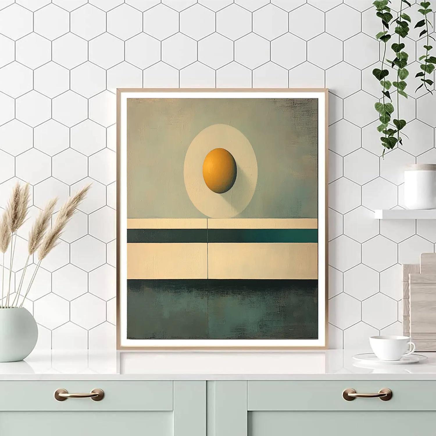 Kazimir Malevich Inspired Silence Of Forms Paint by numbers kits