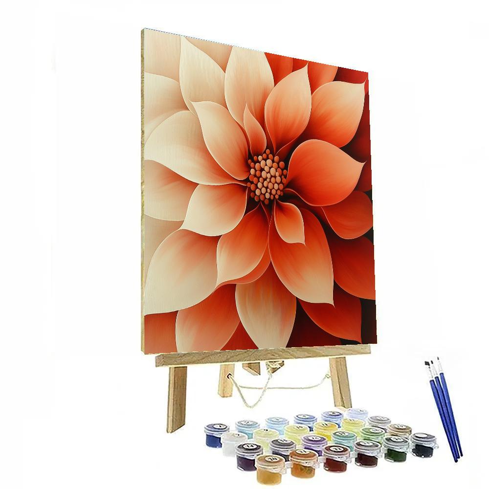 Georgia OKeeffe Inspired Desert Flowers Paint by numbers art