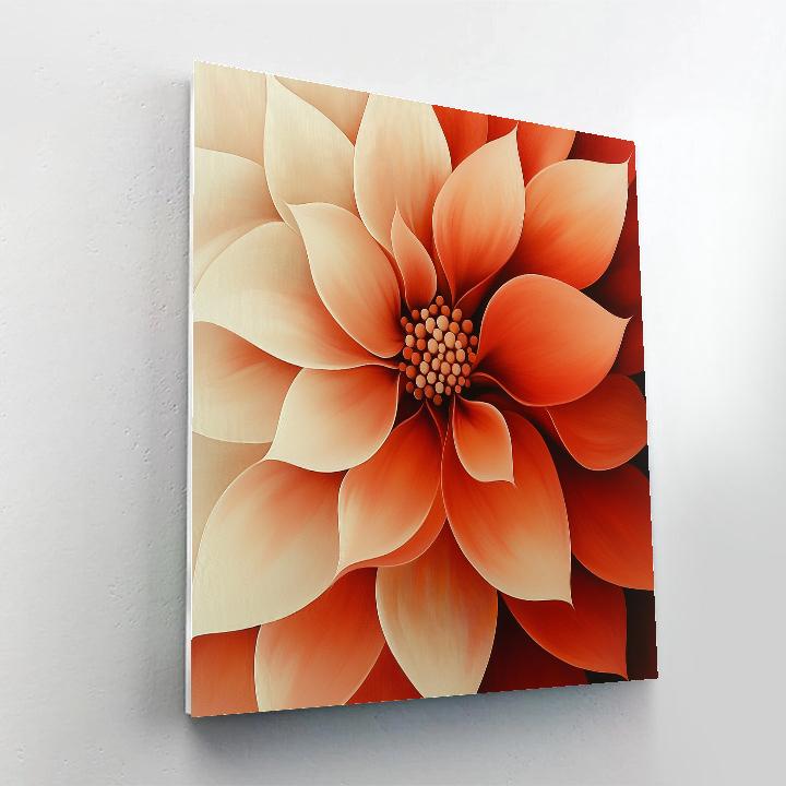 Georgia OKeeffe Inspired Desert Flowers Paint by numbers art