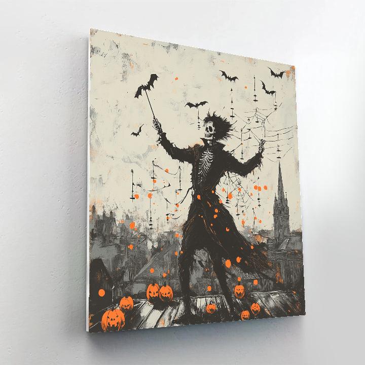 Cobweb Orchestra Conductor painting number kit