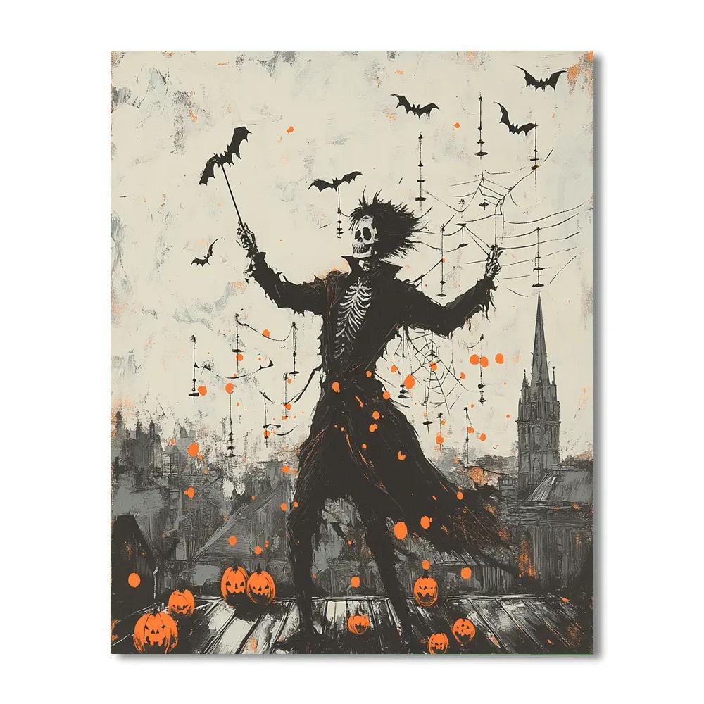 Cobweb Orchestra Conductor painting number kit